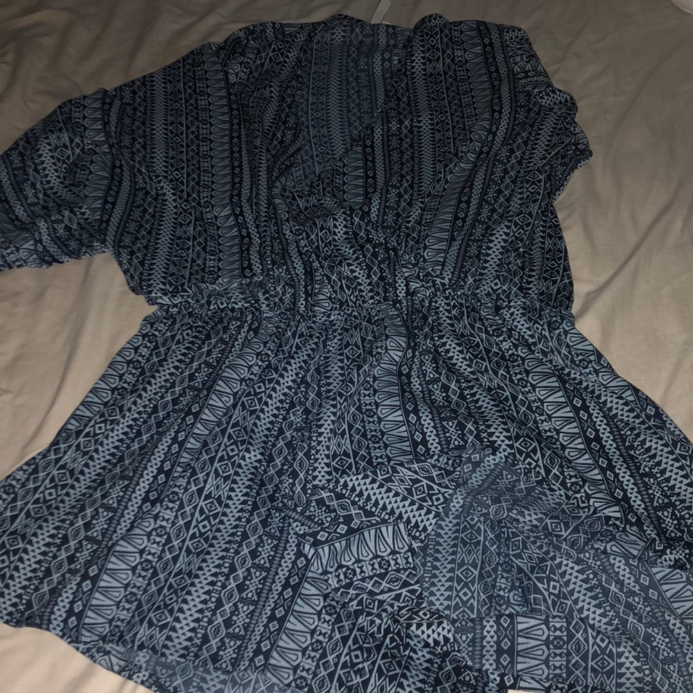 Printed romper